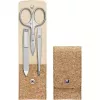 Set manicure ZWILLING Twinox 97690-006-3 custodia in sughero 3 pezzi
