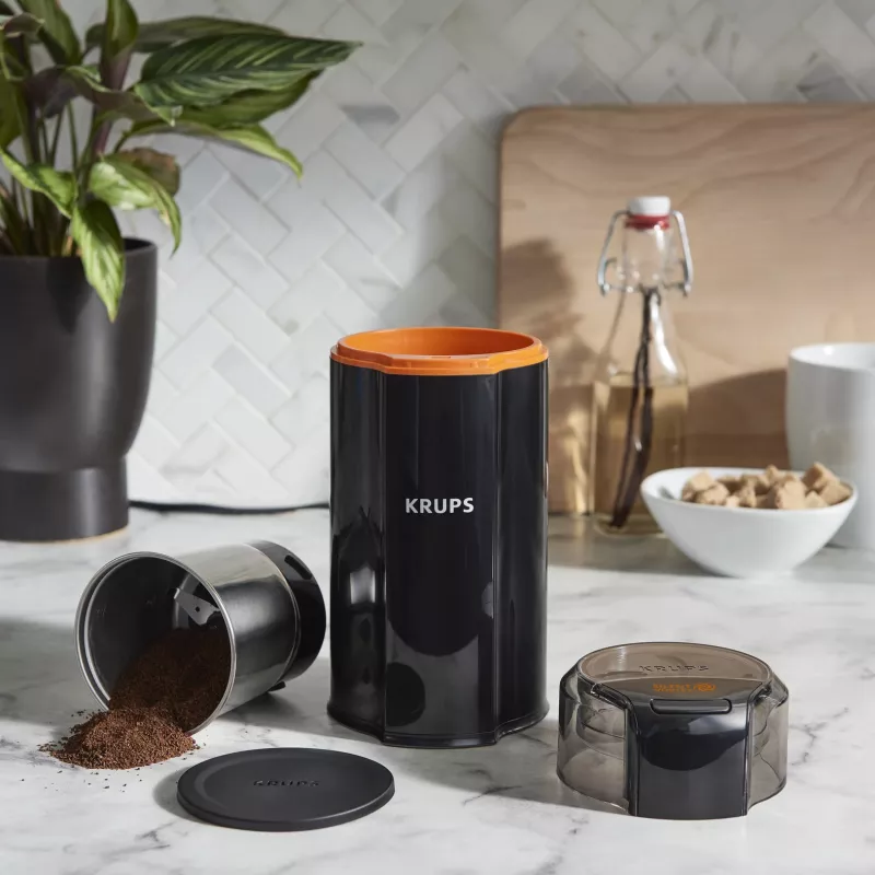Macina lame Krups Silent Vortex GX3328 175 W nero capacità 90 g