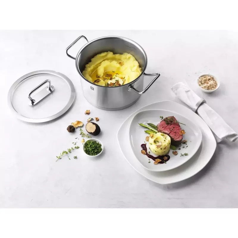 Pentola tonda ZWILLING Pro 6,2 l argento 24 cm