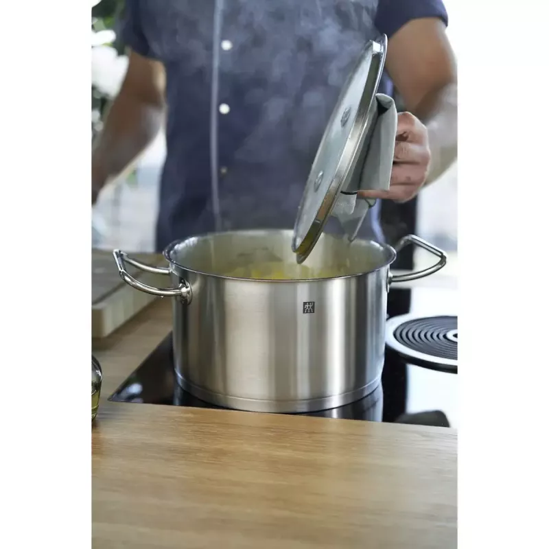 Pentola tonda ZWILLING Pro 6,2 l argento 24 cm