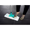 Leifheit 55045 Wet Microfiber – mop piatto con panno in microfibra per la pulizia dei pavimenti