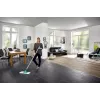 Leifheit 55045 Wet Microfiber – mop piatto con panno in microfibra per la pulizia dei pavimenti