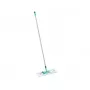 Leifheit 55045 Wet Microfiber – mop piatto con panno in microfibra per la pulizia dei pavimenti