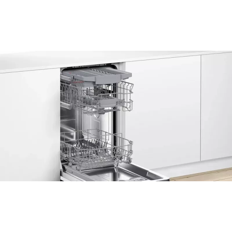 Lavastoviglie da incasso Bosch Serie 4 SPV4HMX10E, compatta, 10 coperti, 44 dB, classe energetica E