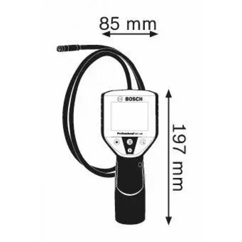 Telecamera ispettiva industriale Bosch GIC 120 Professional 8,5 mm