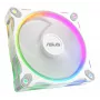 Ventola per PC ASUS Prime MR120 ARGB Reverse bianco 120 mm – 1600 giri/min, 58 CFM, PWM, cuscinetto a slittamento