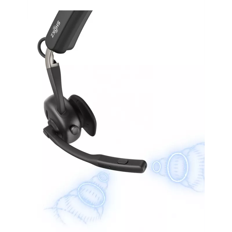 Cuffia per videoconferenze SHOKZ OpenMeet wireless Bluetooth a conduzione ossea