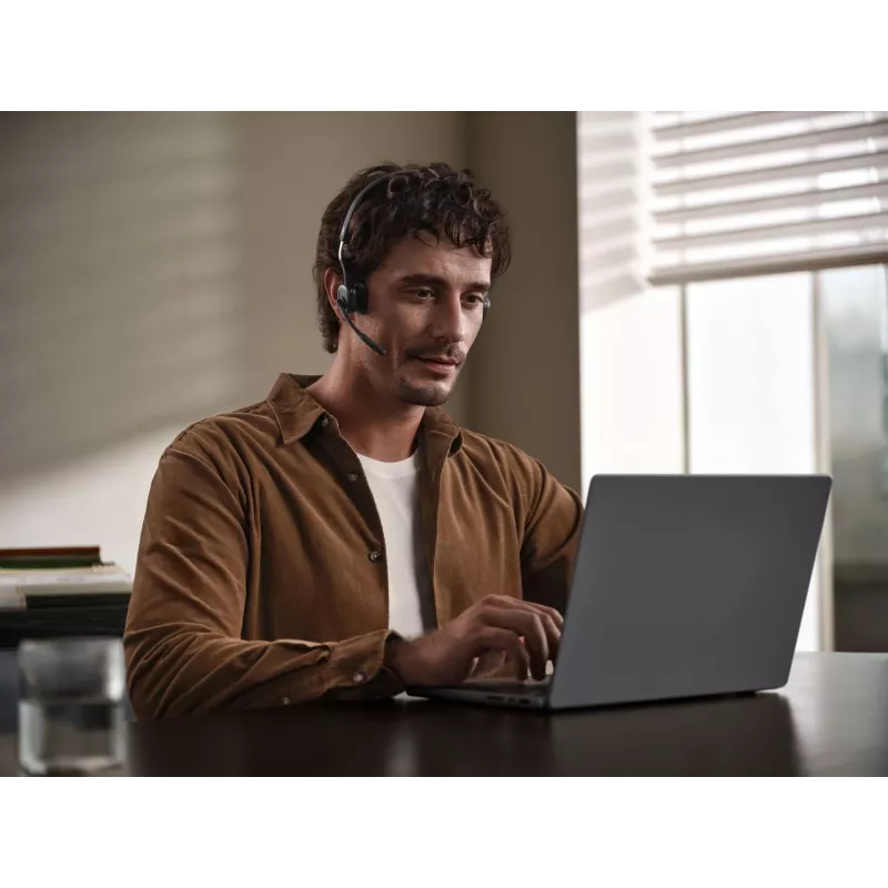 Cuffia per videoconferenze SHOKZ OpenMeet wireless Bluetooth a conduzione ossea