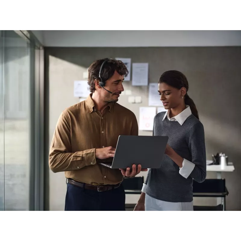 Cuffia per videoconferenze SHOKZ OpenMeet wireless Bluetooth a conduzione ossea