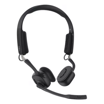 Cuffia per videoconferenze SHOKZ OpenMeet UC wireless Bluetooth a conduzione ossea con adattatore USB-A