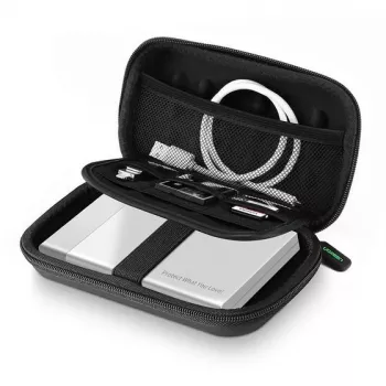 Custodia per drive Ugreen 40707 custodia in EVA (etilene-vinil acetato) nero