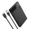Case per HDD/SSD UGREEN 30848 nero 2,5 inch, USB 3.0, SATA I/II/III, fino a 10 TB, 5 Gbit/s