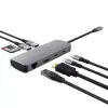Hub USB Type-C TRUST 25672 — HDMI, RJ-45, USB 3.2 Gen 1 Type-A/Type-C, SD/MicroSD, grigio