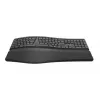 Tastiera ergonomica wireless multidevice Trust Keyra