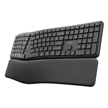 Tastiera ergonomica wireless multidevice Trust Keyra