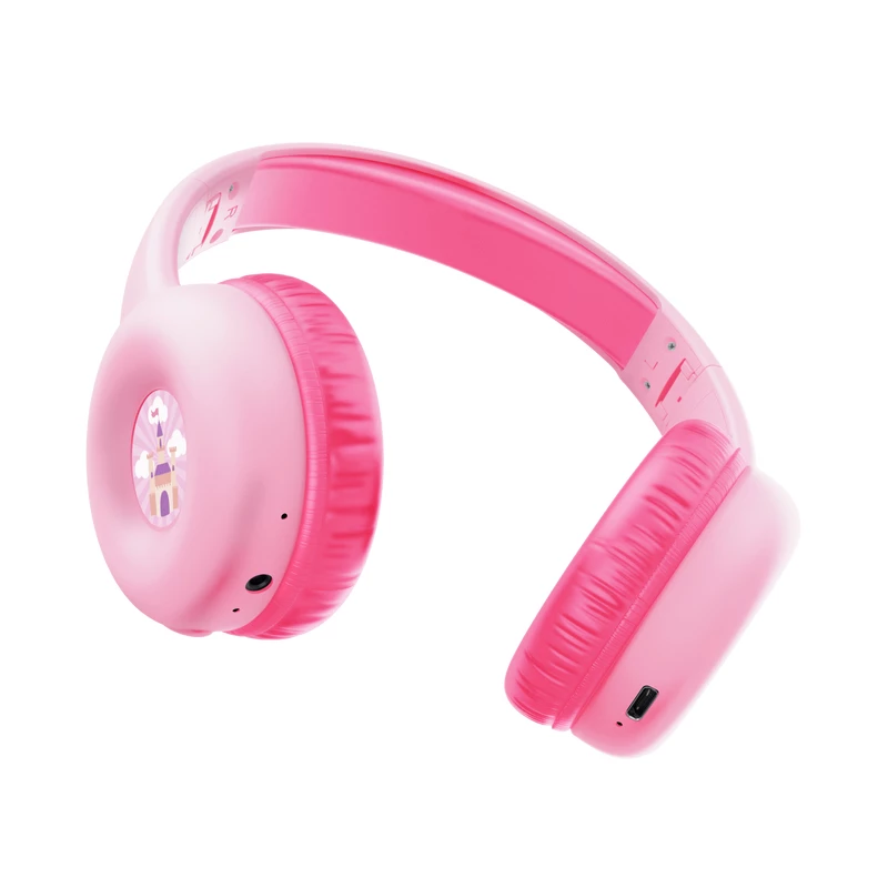 Trust Nouna, con filo e wireless, chiamate/musica, 20 - 20000 Hz, 134 g, cuffie, rosa