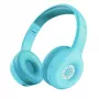 Trust Nouna 25275 cuffie per bambini, cablate e wireless, Bluetooth, USB-C, blu