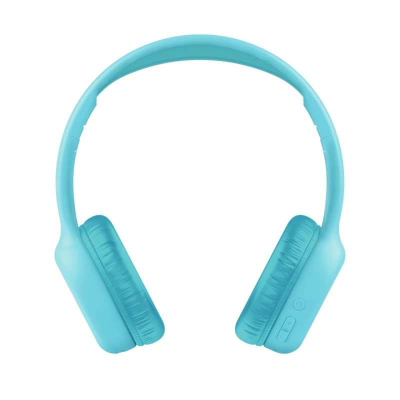 Trust Nouna 25275 cuffie per bambini, cablate e wireless, Bluetooth, USB-C, blu