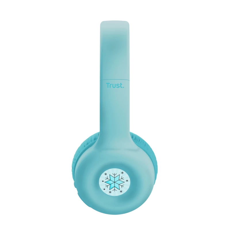 Trust Nouna 25275 cuffie per bambini, cablate e wireless, Bluetooth, USB-C, blu