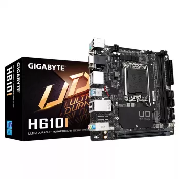 Scheda madre GIGABYTE H610I, Intel H610, LGA 1700, Mini-ITX