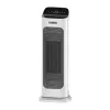 Termoconvettore in ceramica elettrico NOVEEN PTC2000 — 2000 W, termostato regolabile, display LED, timer, telecomando, bianco
