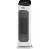 Termoconvettore in ceramica elettrico NOVEEN PTC2000 — 2000 W, termostato regolabile, display LED, timer, telecomando, bianco