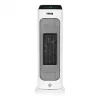 Termoconvettore in ceramica elettrico NOVEEN PTC2000 — 2000 W, termostato regolabile, display LED, timer, telecomando, bianco