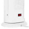 Termoconvettore in ceramica elettrico NOVEEN PTC2000 — 2000 W, termostato regolabile, display LED, timer, telecomando, bianco
