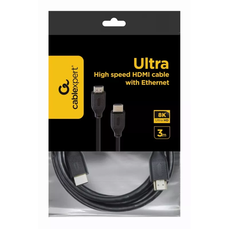 GEMBIRD cavo HDMI Ultra High Speed con Ethernet - 8K Select Series - 3 m