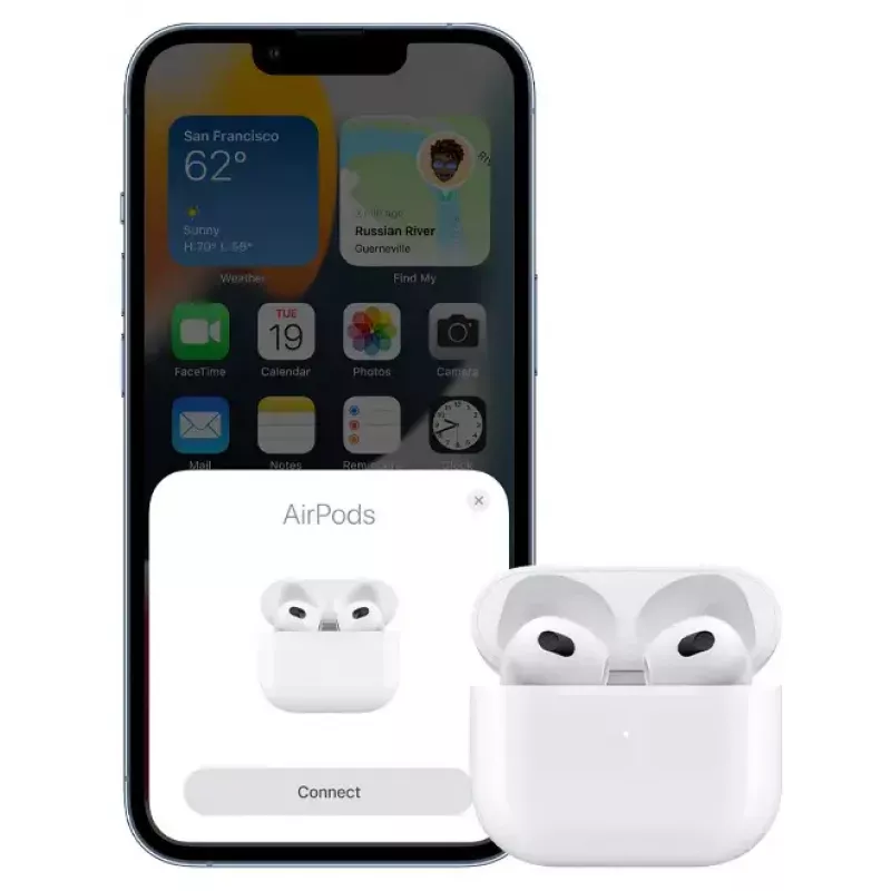 Cuffie Apple AirPods 3ª generazione con custodia di ricarica Lightning