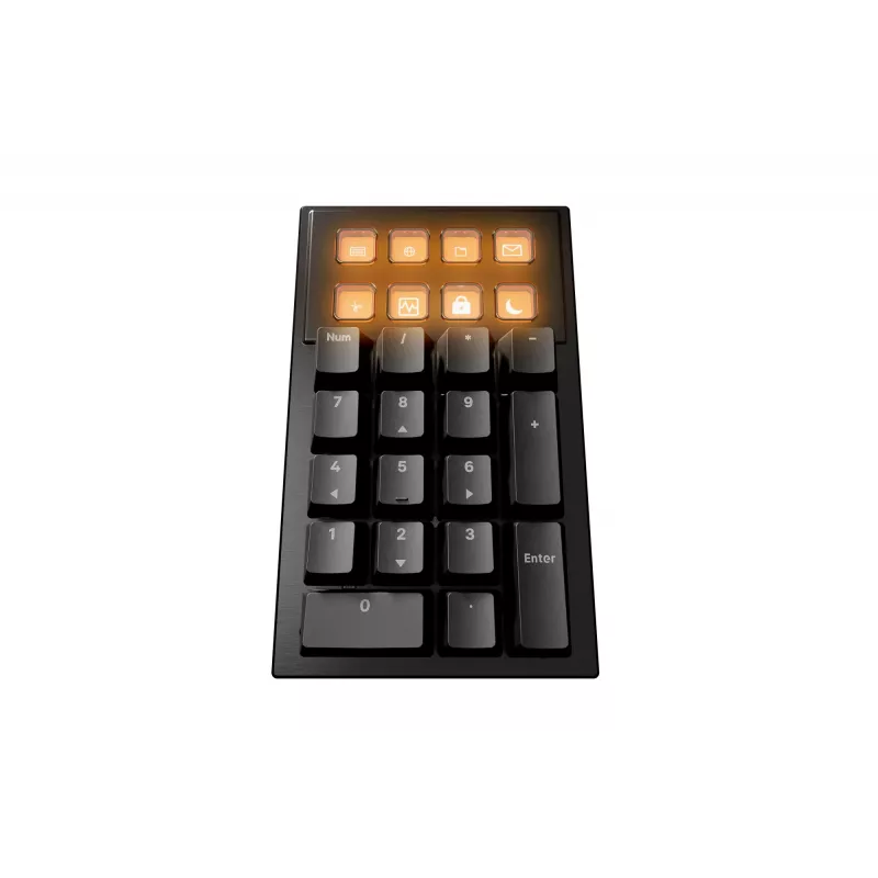 Tastiera be quiet Dark Mount Silent Linear US ANSI Gaming USB QWERTY US inglese nera