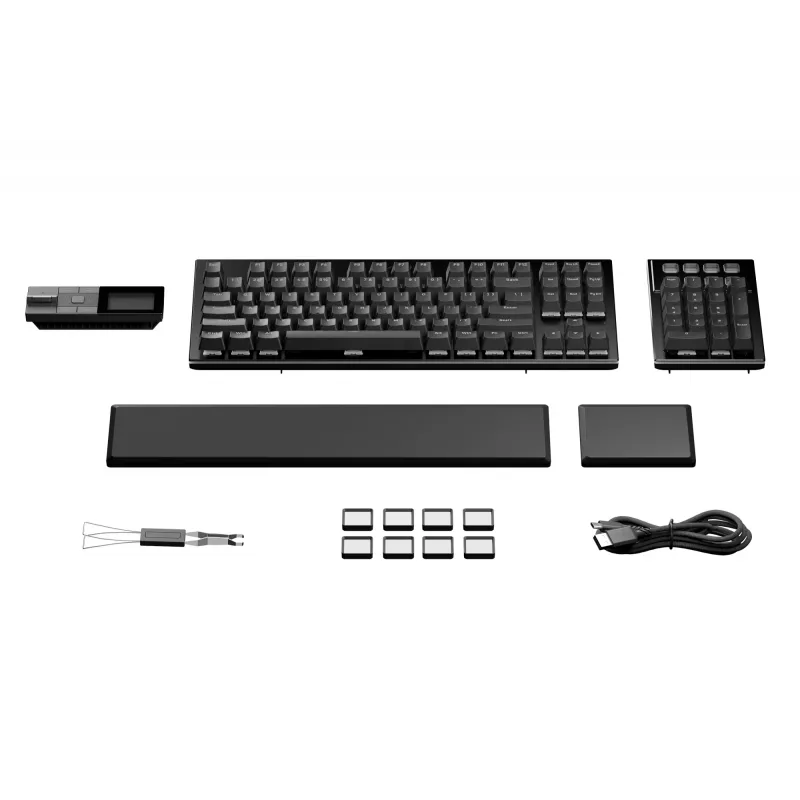 Tastiera be quiet Dark Mount Silent Tactile US ANSI Gaming USB QWERTY US inglese nera