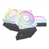Ventola per case ASUS Prime MR120 ARGB bianca 120 mm, 1600 giri/min, PWM, cuscinetto a slitta, 58 CFM