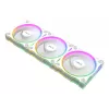 Ventola per case ASUS Prime MR120 ARGB bianca 120 mm, 1600 giri/min, PWM, cuscinetto a slitta, 58 CFM