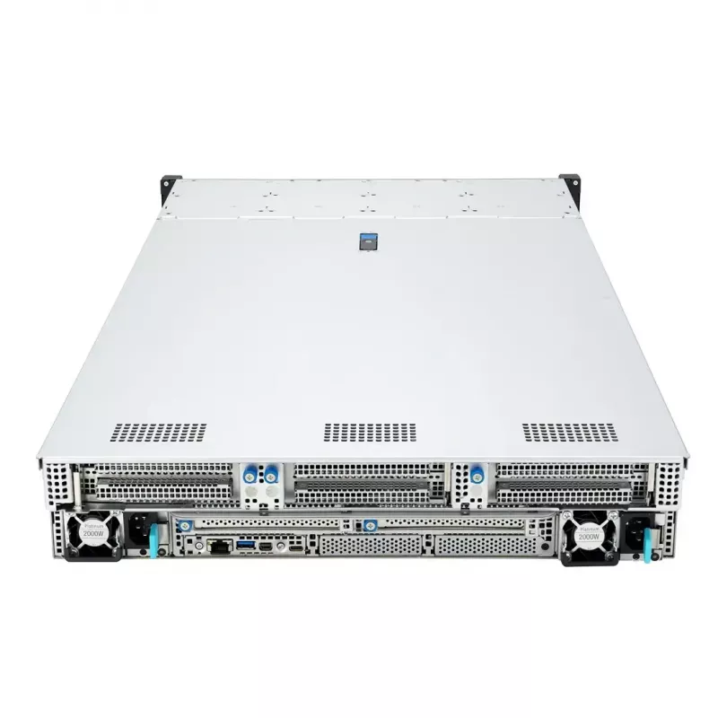 Piattaforma rack per server ASUS RS720A-E13-RS24G 2U AMD, 24 alloggiamenti da 2,5 inch, 2 CPU SP5, 24 DIMM DDR5, max 3 TB, Aspeed AST2600