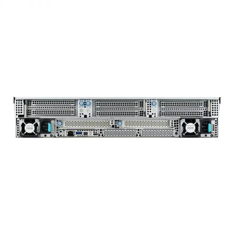 Piattaforma rack per server ASUS RS720A-E13-RS24G 2U AMD, 24 alloggiamenti da 2,5 inch, 2 CPU SP5, 24 DIMM DDR5, max 3 TB, Aspeed AST2600