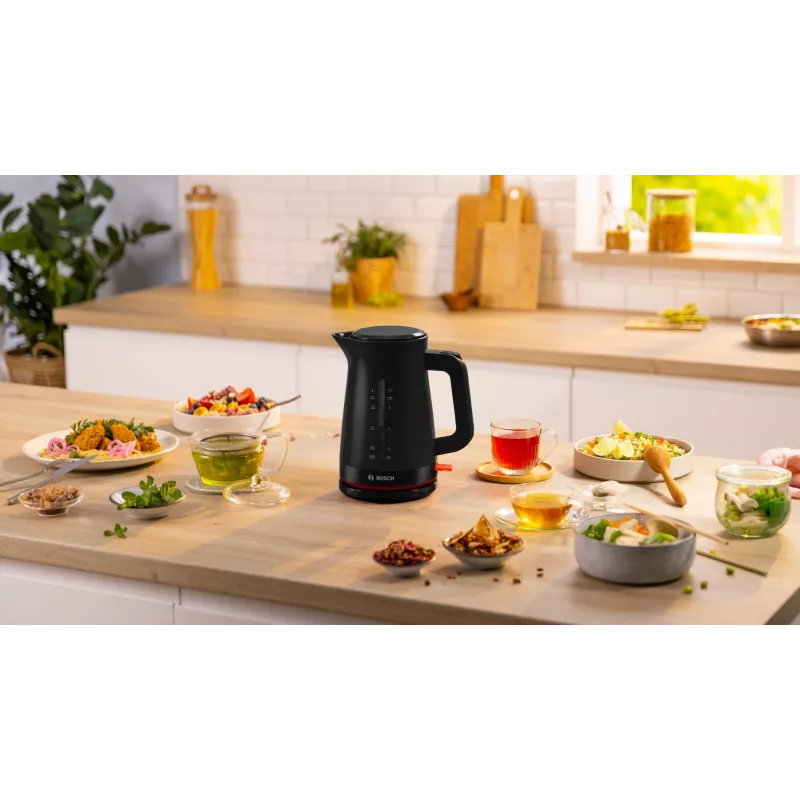 Bollitore elettrico Bosch MyMoment TWK3M123 — 1,7 L, 2400 W, nero