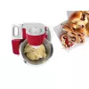 Bosch MUM58720 robot da cucina 1000 W 3,9 l grigio, rosso, acciaio inox