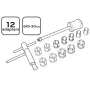 Set di utensili da meccanico NEO tools 10-506 1 pz.