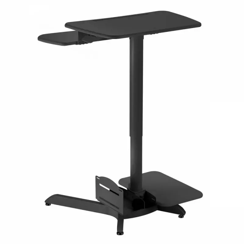 Scrivania regolabile in altezza MACLEAN MC-848 con molla a gas, altezza max 109 cm