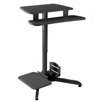 Scrivania regolabile in altezza MACLEAN MC-848 con molla a gas, altezza max 109 cm