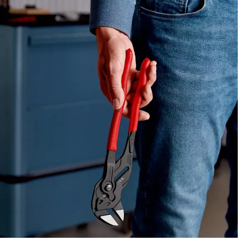 Pinza Knipex 86 01 300 spessore ganasce 9,5 mm dimensione massima dado 6,8 cm