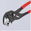 Pinza Knipex 86 01 300 spessore ganasce 9,5 mm dimensione massima dado 6,8 cm