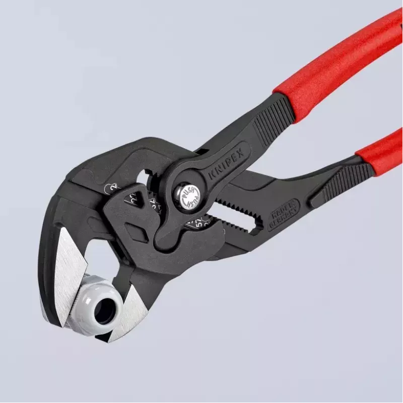 Pinza Knipex 86 01 300 spessore ganasce 9,5 mm dimensione massima dado 6,8 cm