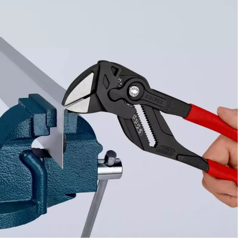 Pinza Knipex 86 01 300 spessore ganasce 9,5 mm dimensione massima dado 6,8 cm