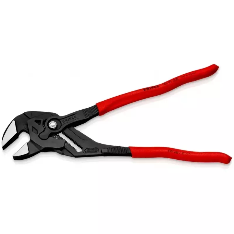 Pinza Knipex 86 01 300 spessore ganasce 9,5 mm dimensione massima dado 6,8 cm