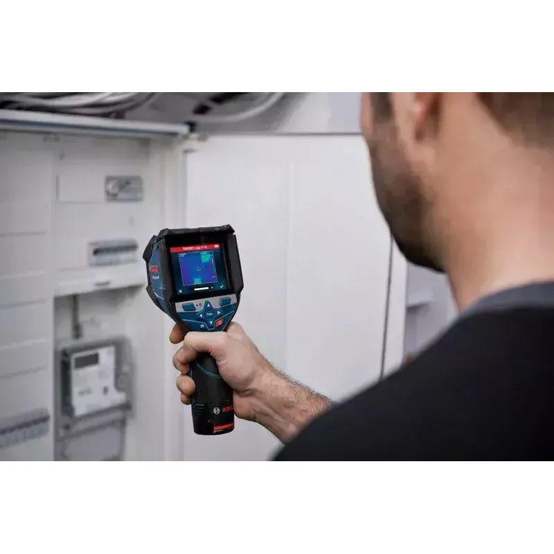 Bosch GTC 600 C differenza di temperatura equivalente al rumore (NETD) IR nero, blu 256 x 192 pixel display LCD integrato