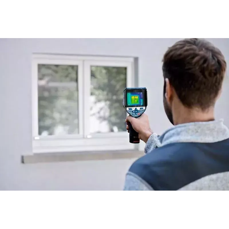 Bosch GTC 600 C differenza di temperatura equivalente al rumore (NETD) IR nero, blu 256 x 192 pixel display LCD integrato