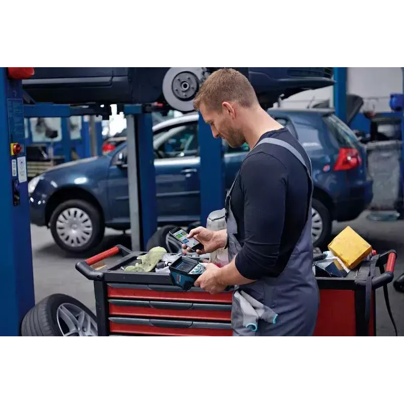 Bosch GTC 600 C differenza di temperatura equivalente al rumore (NETD) IR nero, blu 256 x 192 pixel display LCD integrato
