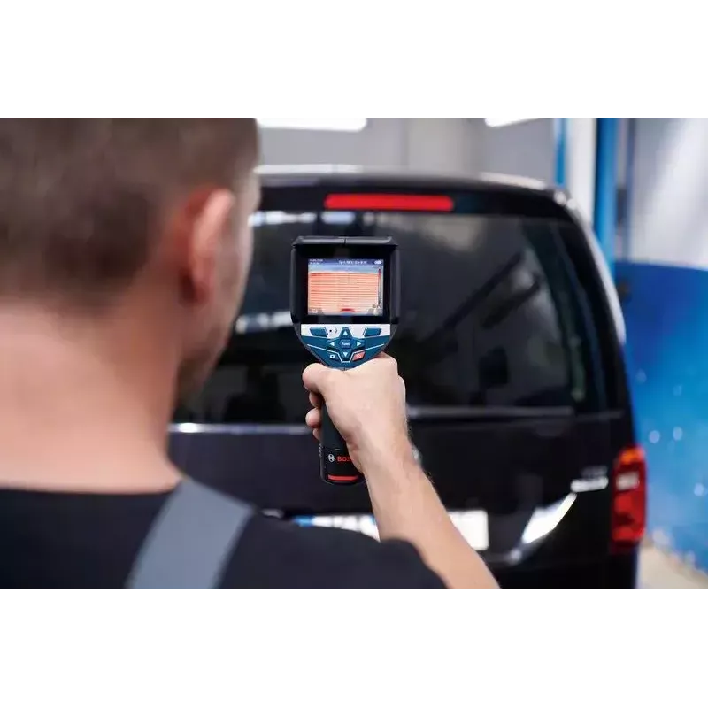 Bosch GTC 600 C differenza di temperatura equivalente al rumore (NETD) IR nero, blu 256 x 192 pixel display LCD integrato